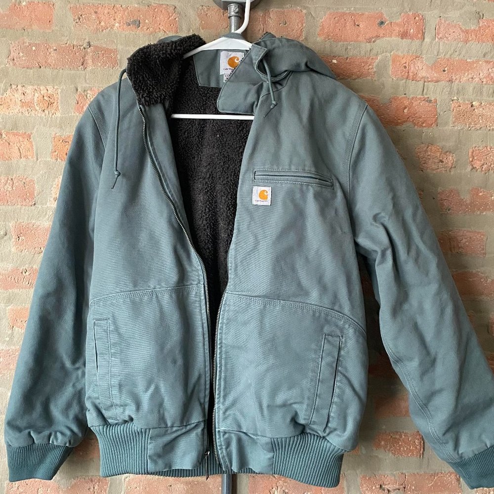 Women's Carhartt Sherpa Lined Jacket Size Large (12/14)